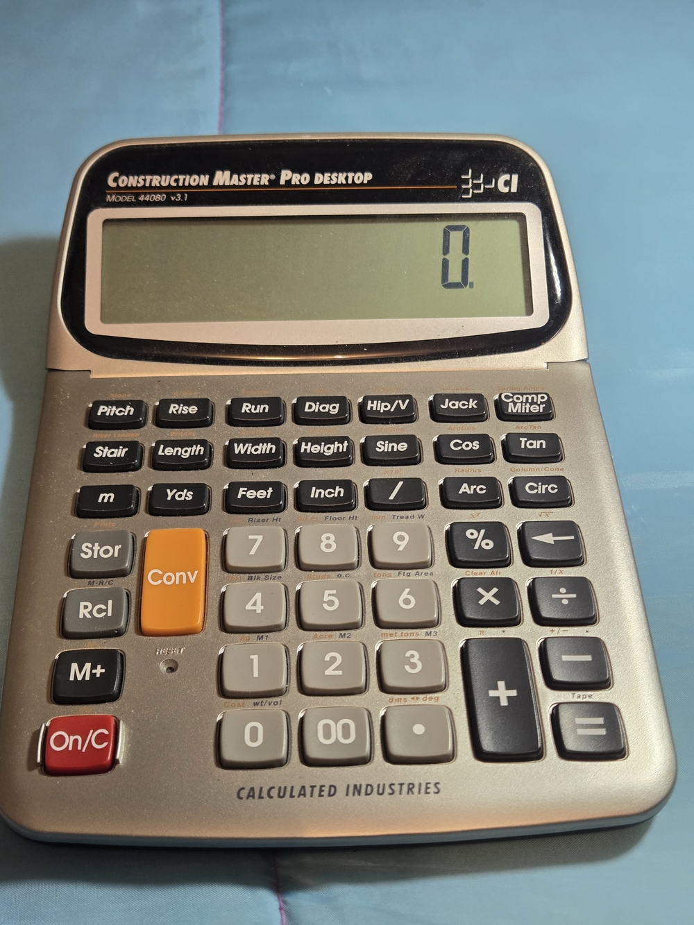 Calculated Industries 44080 Construction Master Pro-Desktop Advanced Construc...